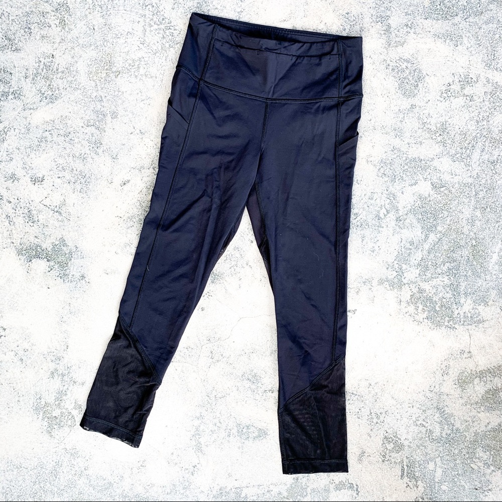 Lululemon 3/4 Mesh Legging